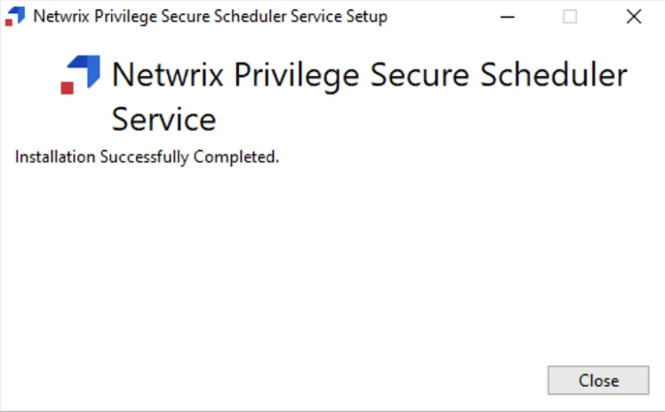 Netwrix Auditor Access Reviews Setup wizard Completed page
