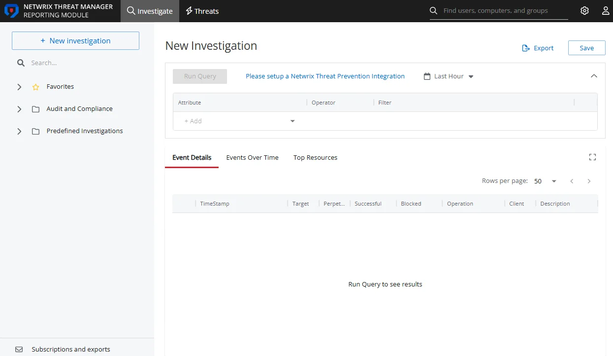 Admin Policy Interface
