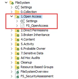 5.Open Access Job Group in the Jobs Tree